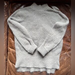 Dex Soft Gray Turtleneck Sweater